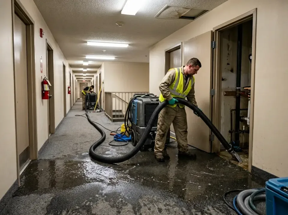 multi-unit-apartment-hallway-f-005 — frequently asked questions, Emergency Burst Pipe Water Extraction & Removal in Godfrey,…